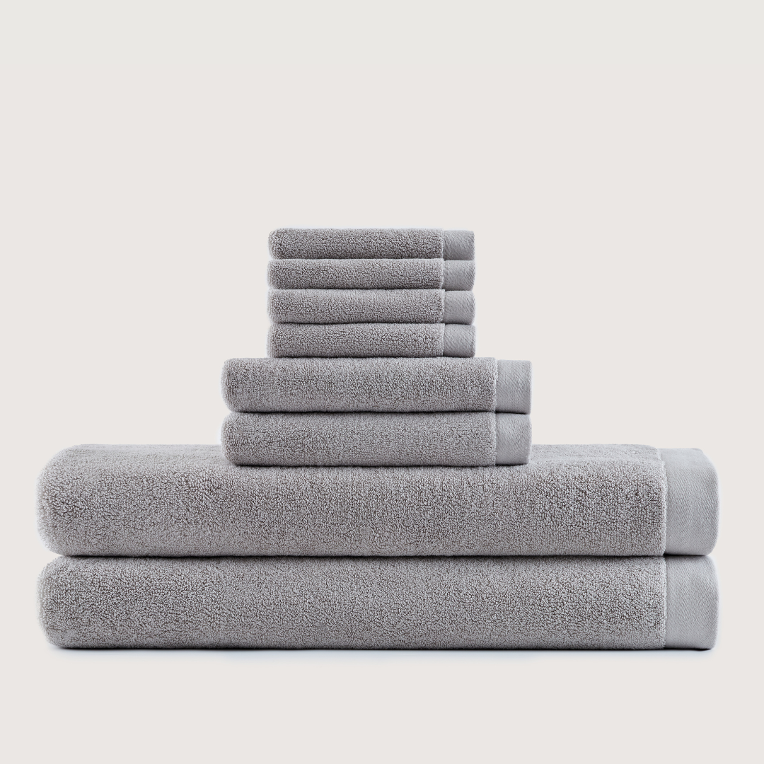 Heavyweight Bath Bundle - Stone Grey
