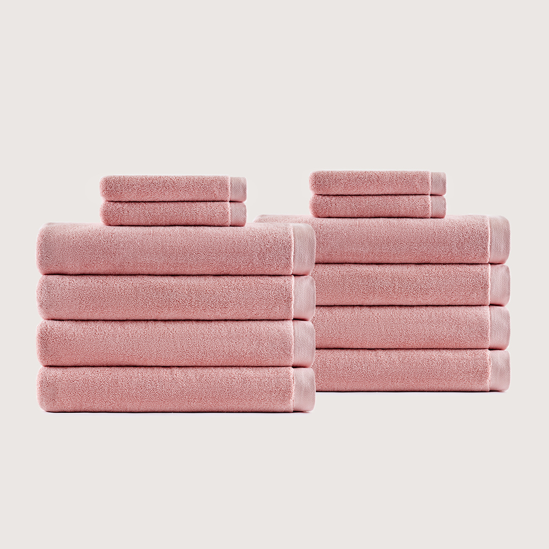 Heavyweight Luxe Bundle - Coral Pink