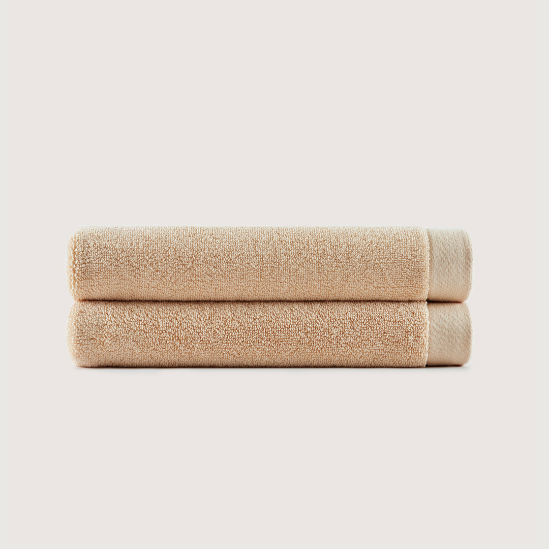 Heavyweight Cotton Hand Towels - Sand