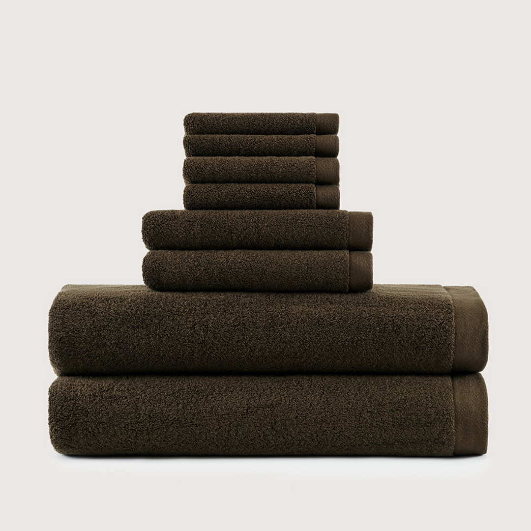 Heavyweight Bath Bundle - Espresso Brown