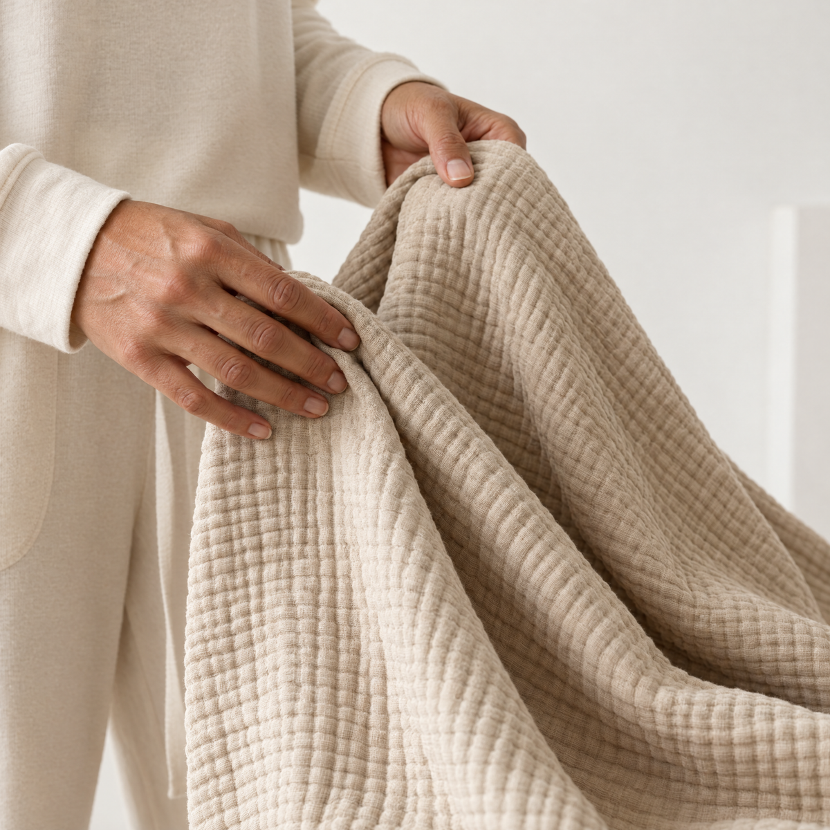 Cloud Muslin Blanket