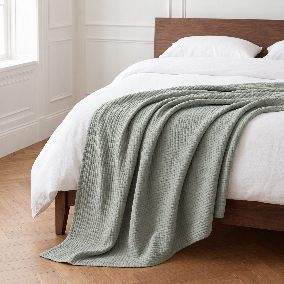 Cloud Muslin Blanket