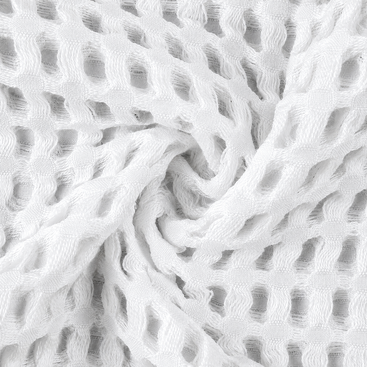 Waffle Hand Towels - waffle texture close-up