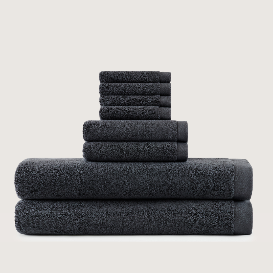 Heavyweight Bath Bundle - Charcoal