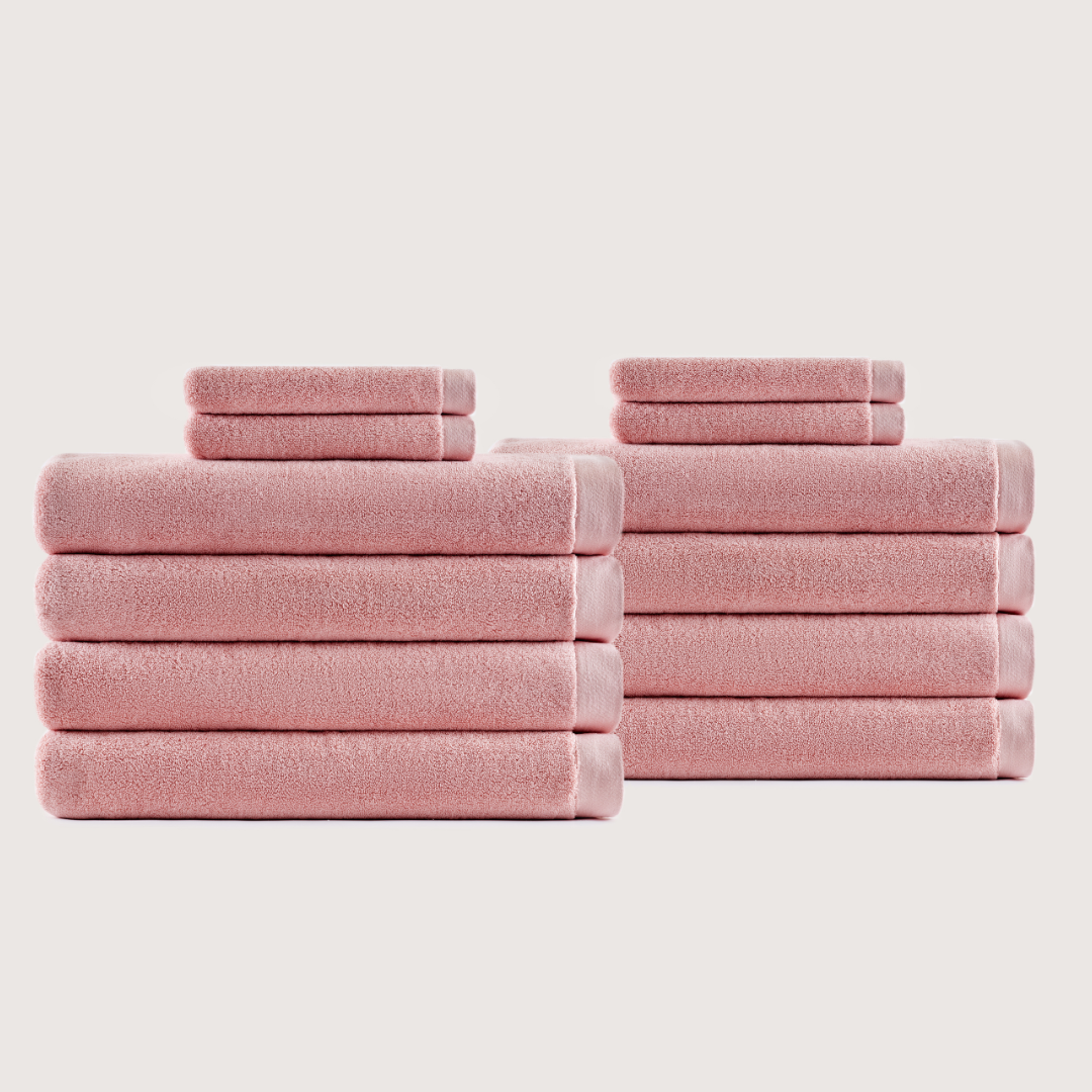 Heavyweight Luxe Bundle - Coral Pink