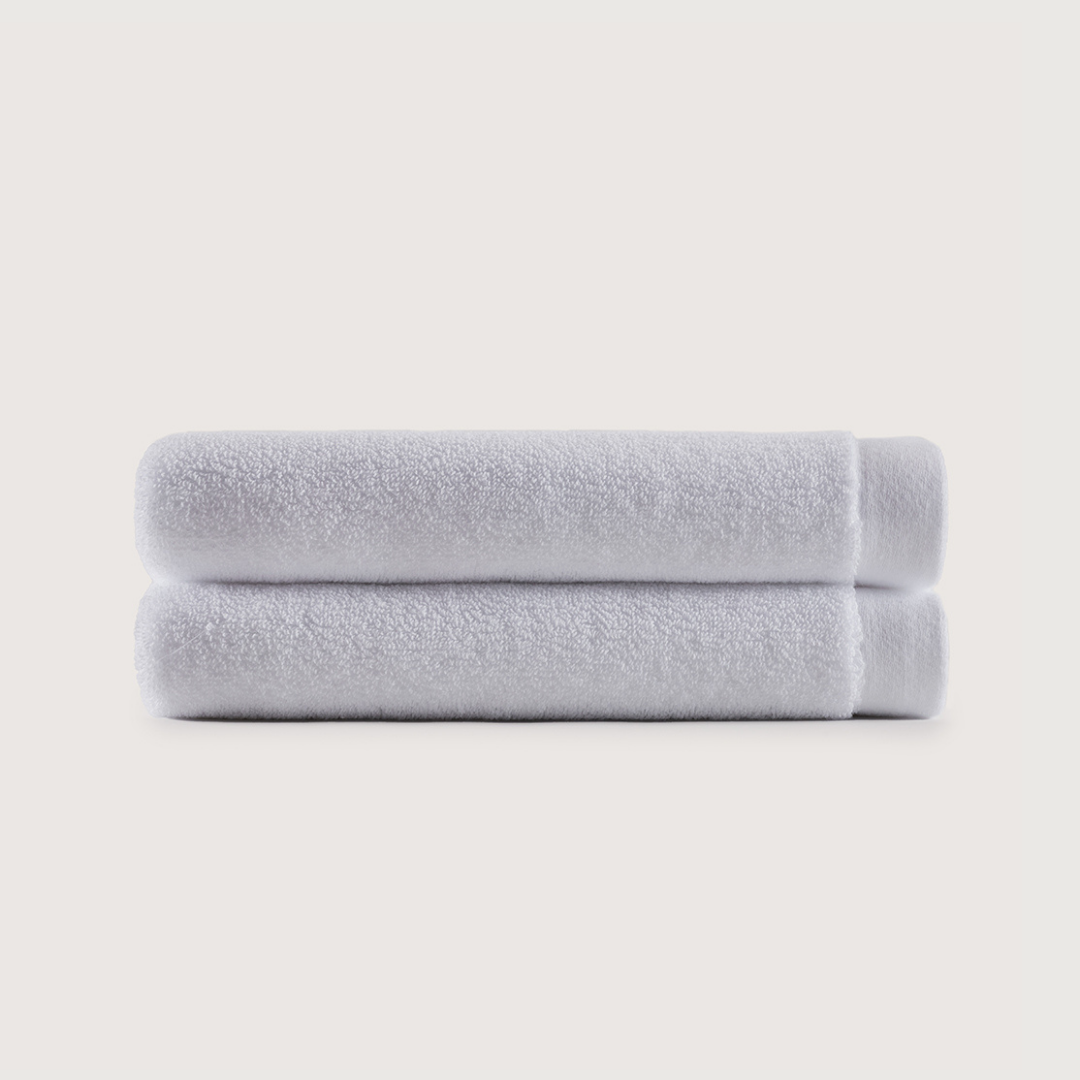 Heavyweight Cotton Hand Towels - Cloud White