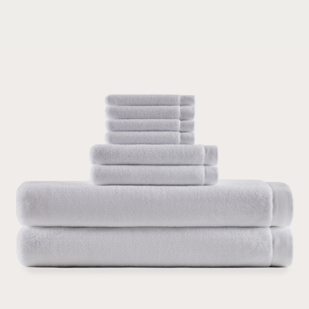 Heavyweight Bath Bundle - Cloud White