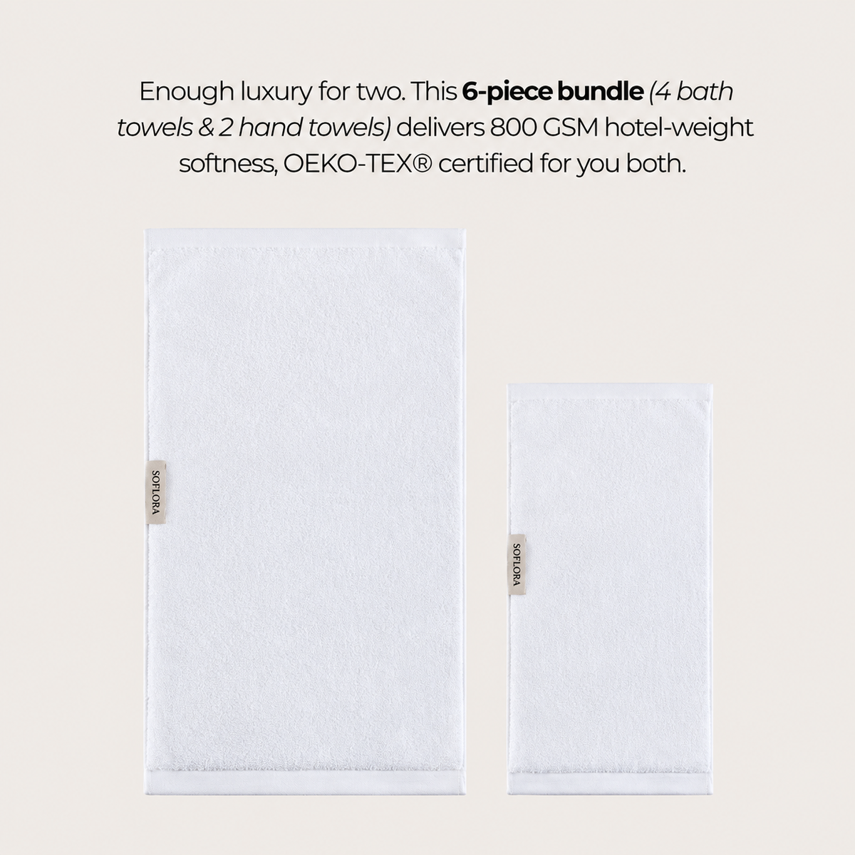 Heavyweight Spa Bundle - Cloud White