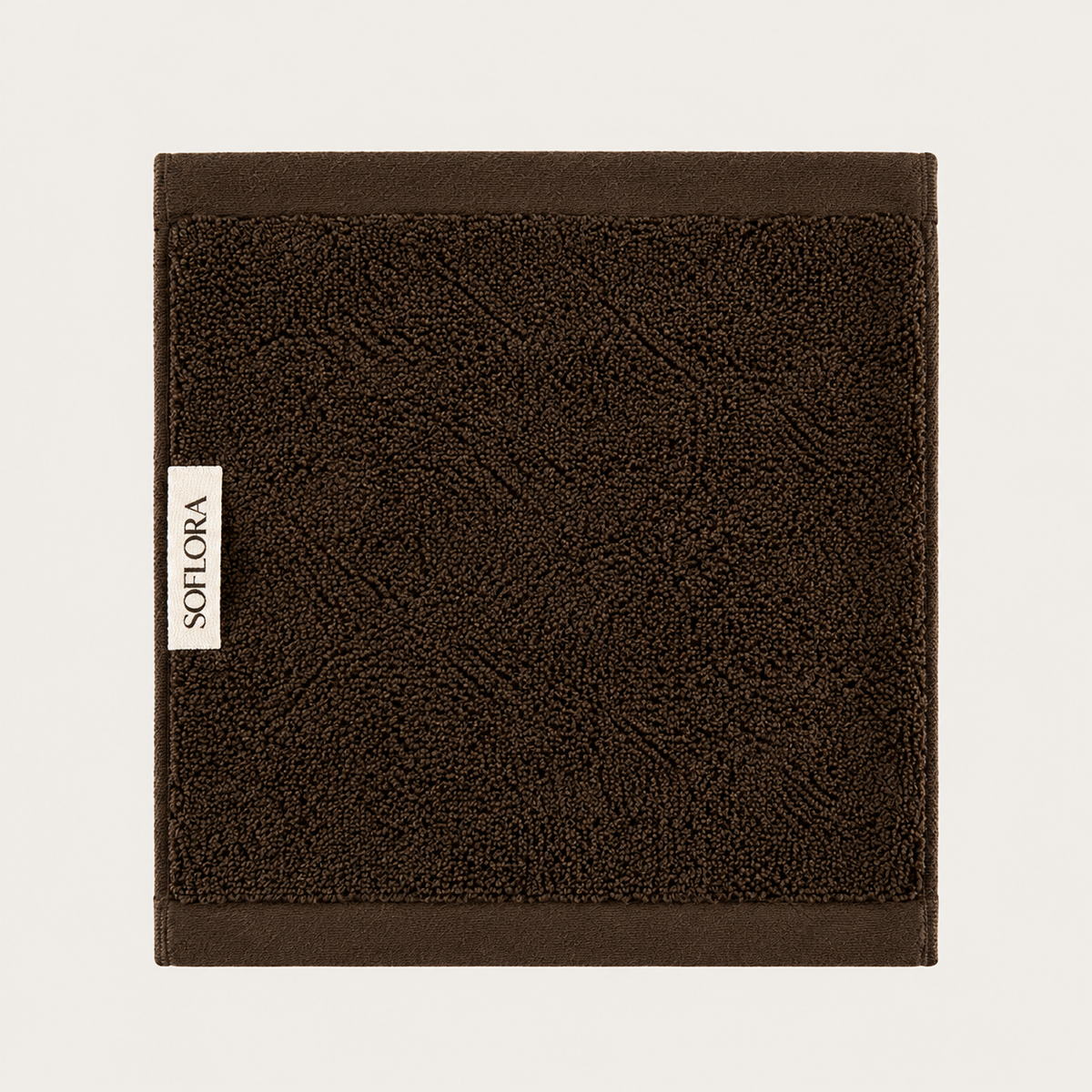 Heavyweight Cotton Washcloths - Espresso Brown