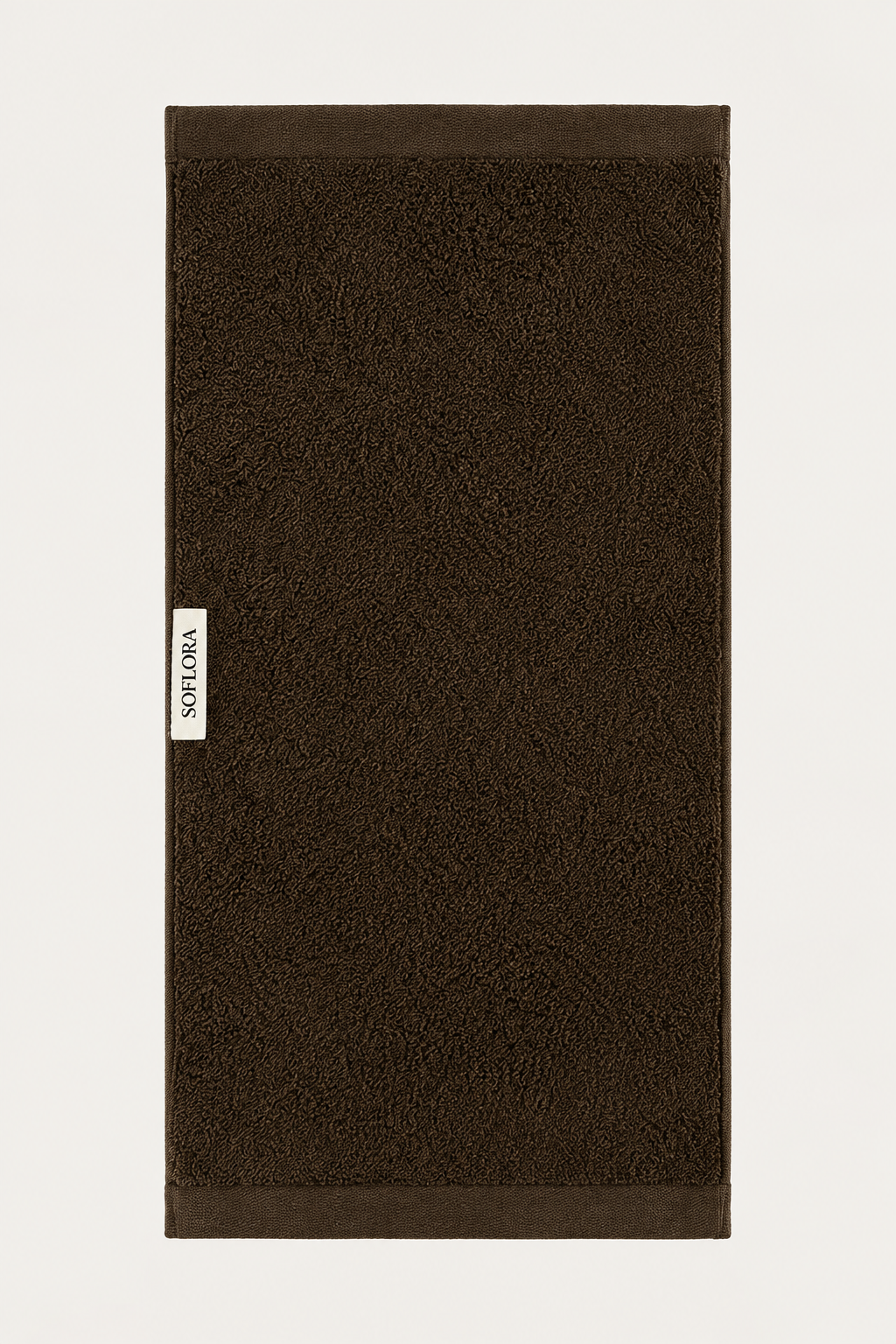 Heavyweight Cotton Hand Towels - Espresso Brown