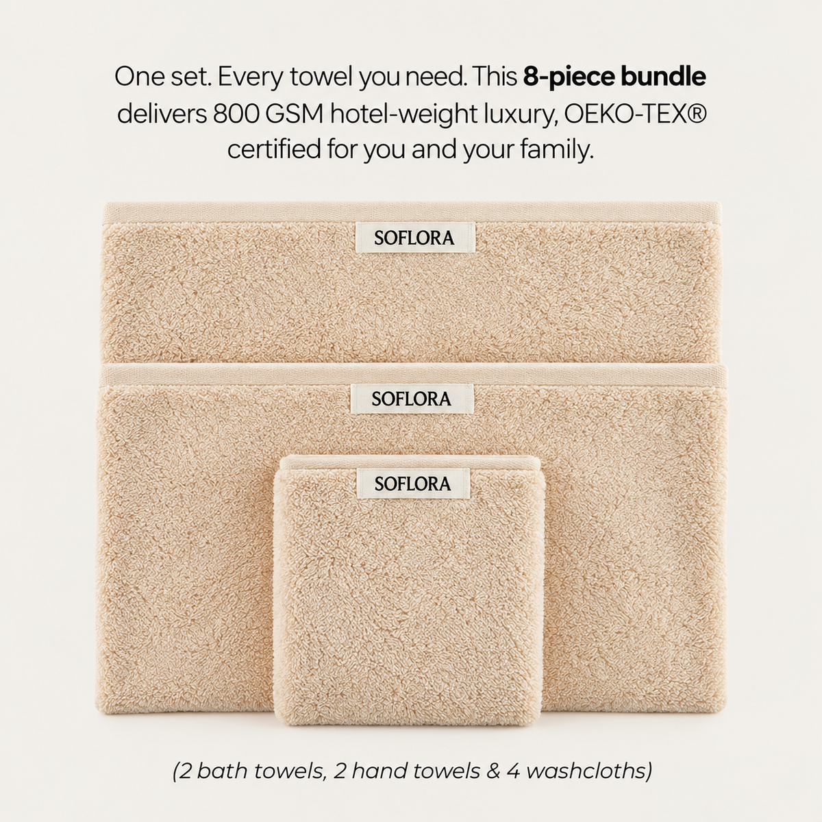 Heavyweight Family Bundle - Sand