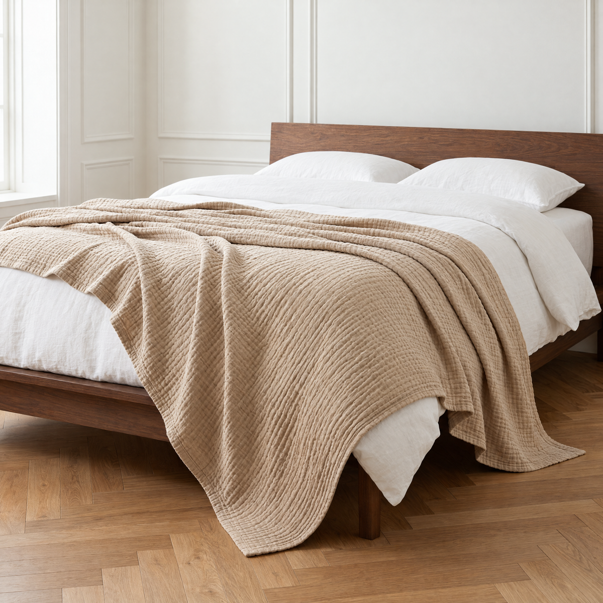 Cloud Muslin Blanket