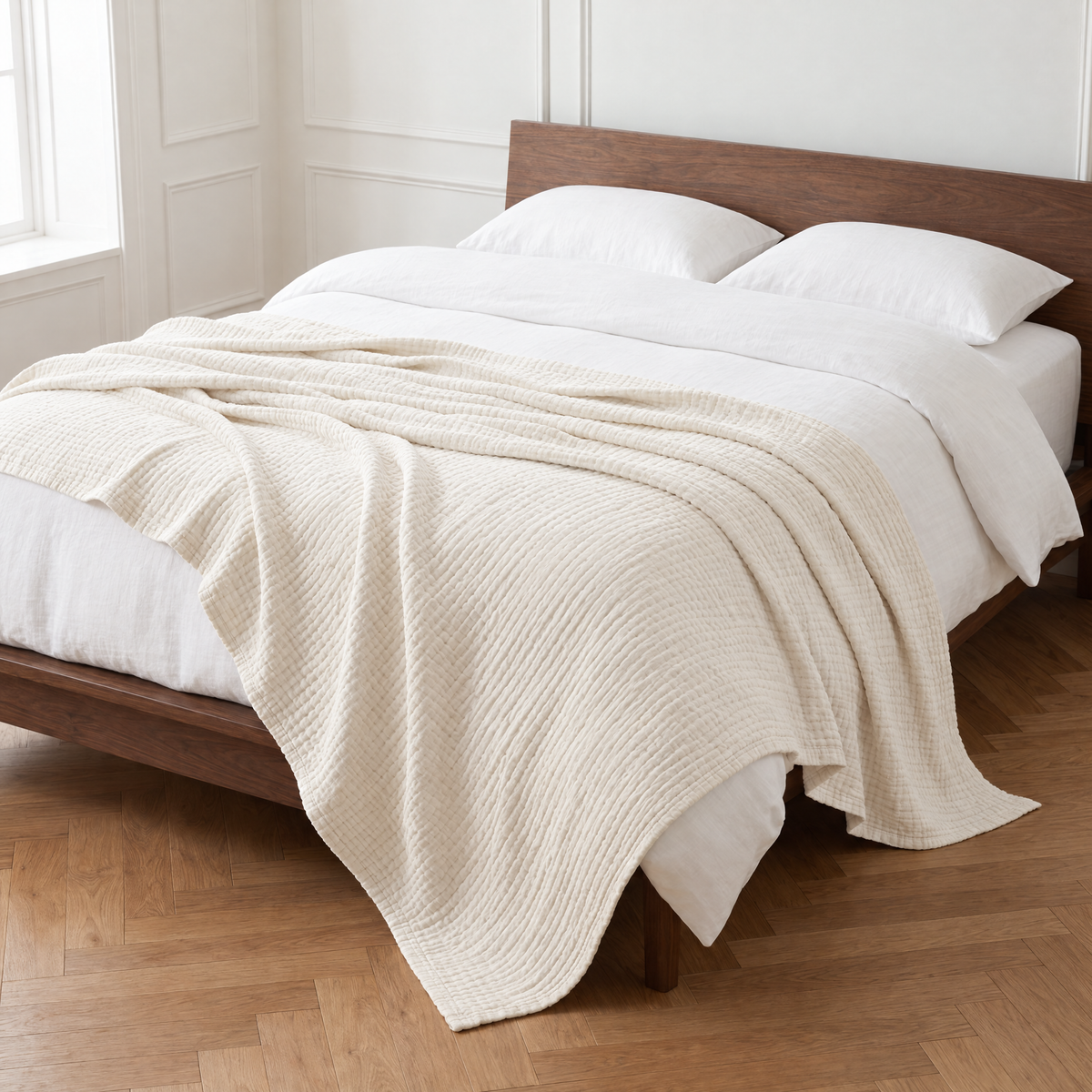 Cloud Muslin Blanket