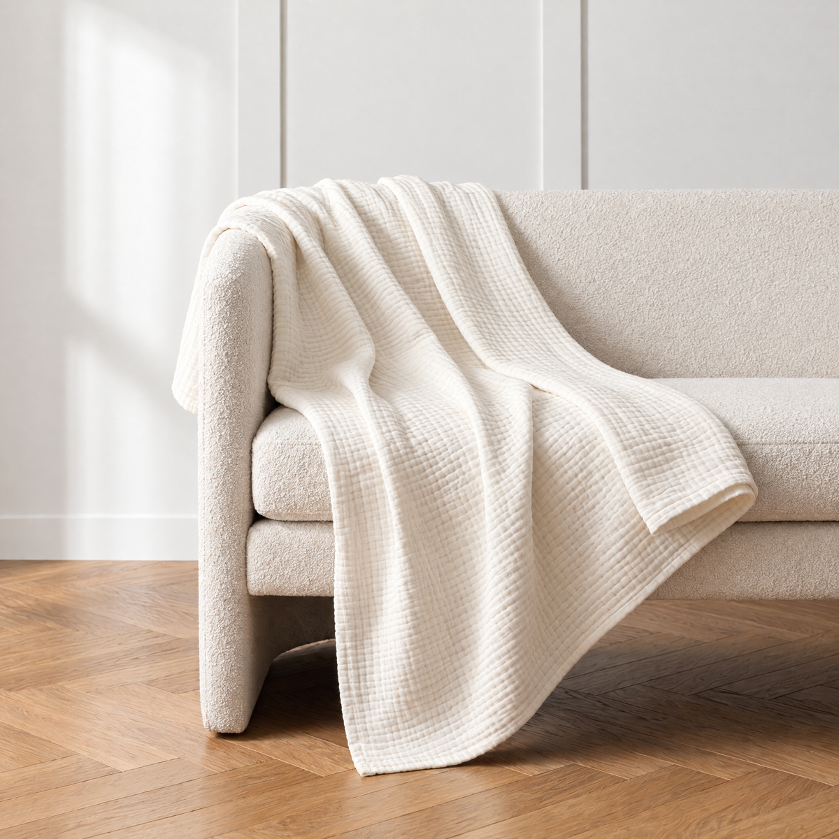 Cloud Muslin Blanket
