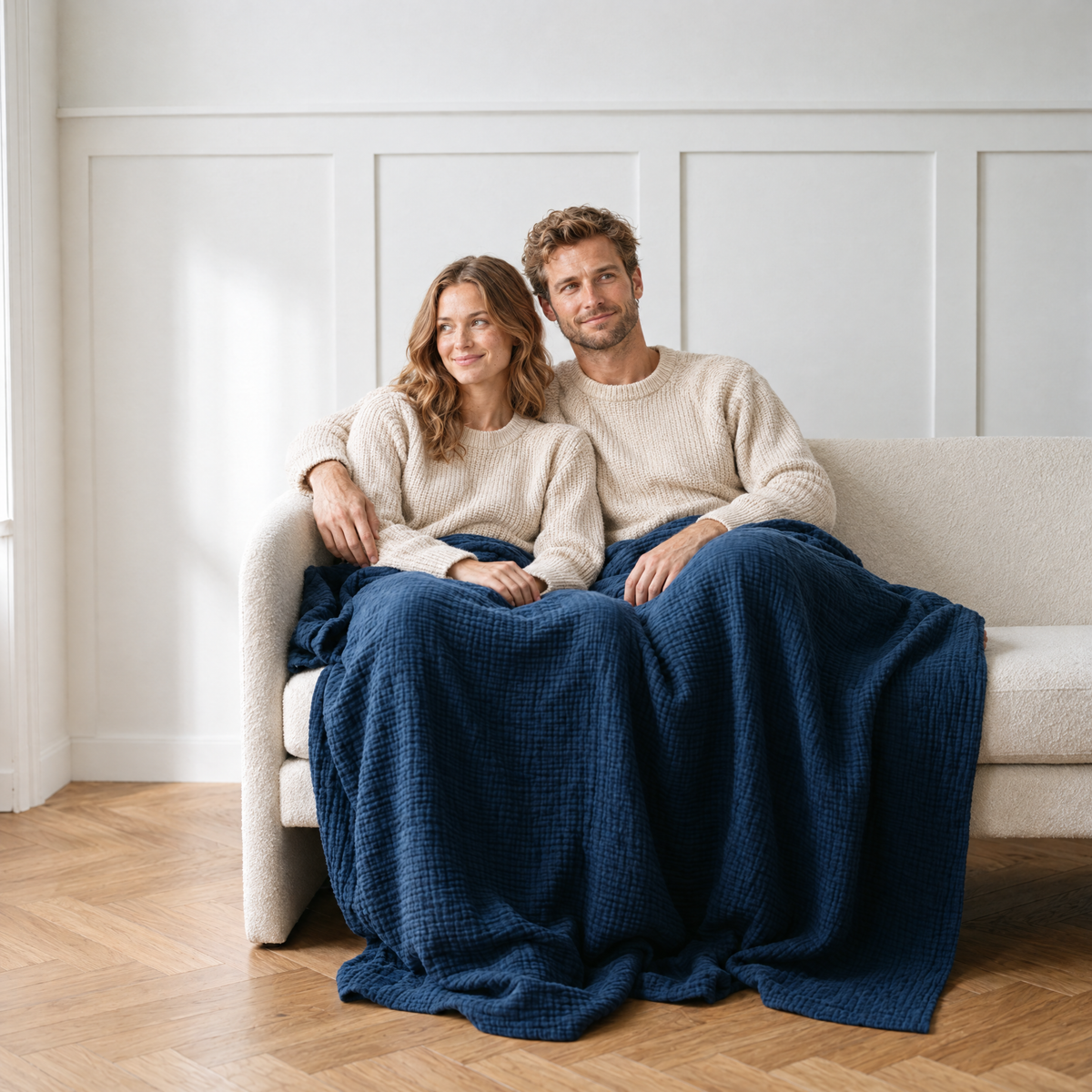 Cloud Muslin Blanket